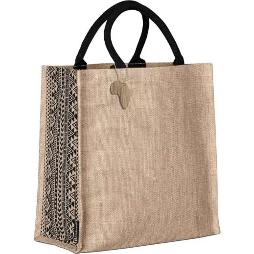 Andy Cartwright Symmetry Jute Tote Unbranded